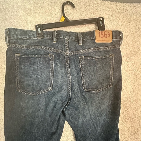 GAP Men's 1969 Standard Vintage Ringspun Denim Jeans 100% Cotton Zip Fly 38x32 - Picture 11 of 13